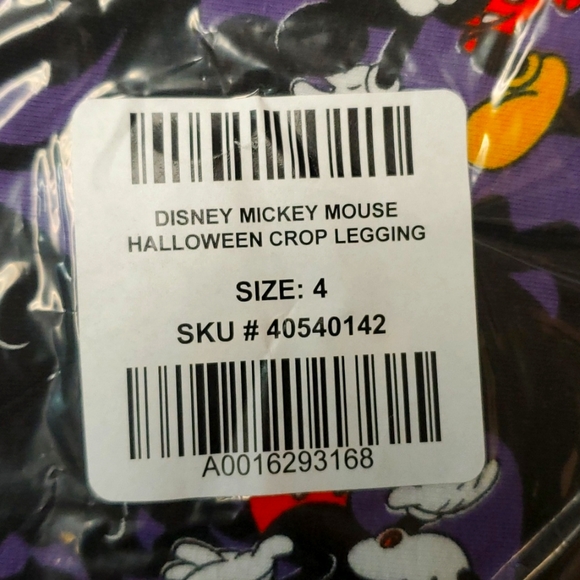 ❤️NWT VINTAGE TORRID LEGGING - MINNIE MICKEY MOUSE DISNEY HALLOWEEN - CROP 4X - Picture 5 of 9